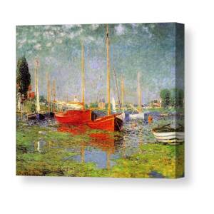 Pathway of Flowers Canvas Print / Canvas Art by Claude Monet