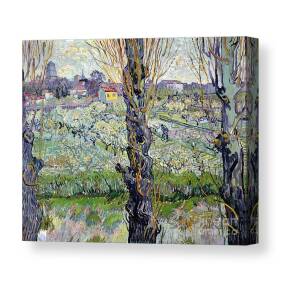 Garden in Bloom Canvas Print / Canvas Art by Vincent Van Gogh