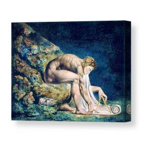 WILLIAM BLAKE THE SUN AT HIS EASTERN GATE CANVAS PICTURE PRINT WALL ART D112 