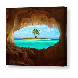 Paradise Canvas Print by Matt Anderson