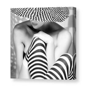 Zagging That Zig Canvas Print by Howard Ashton-jones