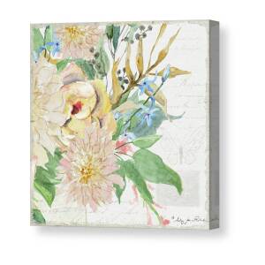 Chinoiserie Vintage Hummingbirds n Flowers 1 Canvas Print / Canvas Art ...