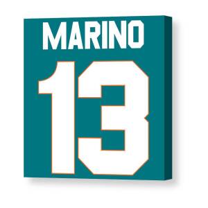 NFL Legends Dan Marino Miami Dolphins Art Print by Akyanyme - Pixels
