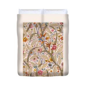 Wild Flowers Design For Silk Material Duvet Cover for Sale by William ...