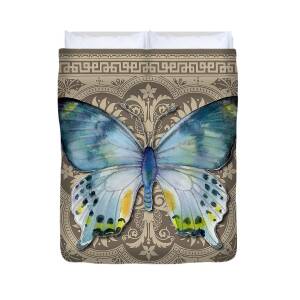 80 Imperial Blue Butterfly Duvet Cover for Sale by Amy Kirkpatrick