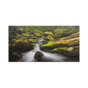 Autumn at Dry Falls - Highlands NC Waterfalls Bath Towel for Sale by ...