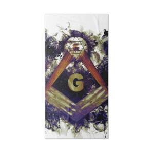 freemason masonic towel esoterica symbol