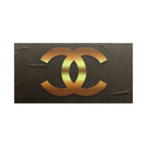 Coco Chanel.Logo Hand Towel for Sale by Suzanne Corbett