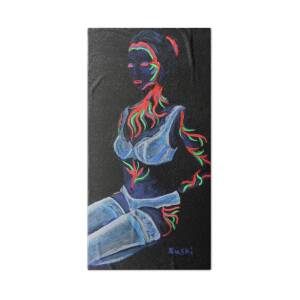 Blacklight and UV Paint Study 2 Painting by Sushi Erotic - Fine Art America