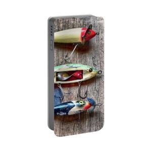 Vintage Fishing Lures Portable Battery Charger by Craig Voth - Pixels