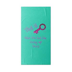Free To Be Silly Beach Towel for Sale by Rachel Hannah