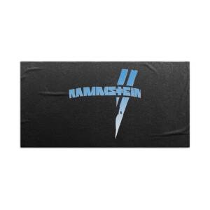 Best Selling Logo Music Rock Rammstein Band Fenomenal Beach Towel by Disco  Punkhead - Fine Art America