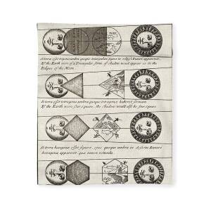 Four diagrams of Solar eclipses - 1711 by Johannes Buno T-Shirt by Les  Classics - Pixels