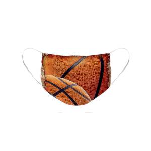 Abstract Basketball Face Mask for Sale by David G Paul