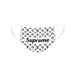 Supreme pattern louis vuitton brown Face Mask for Sale by Supreme Ny