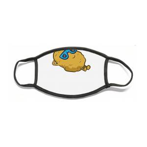 Cute Potato With Sunglasses Relaxing Potato Tapestry - Textile by EQ  Designs - Pixels