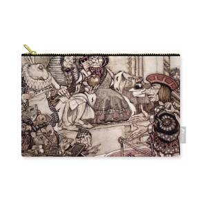 Alice In Wonderland Carry All Pouch For Sale By Jesus Blasco