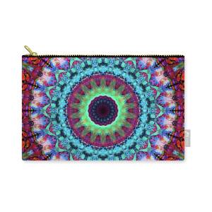 Sacred Crown - Mandala Art By Sharon Cummings Carry-all Pouch for Sale ...