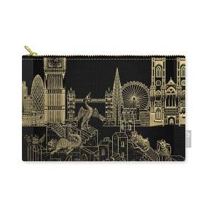 City of London - Coat of Arms over Flag Carry-all Pouch for Sale by ...