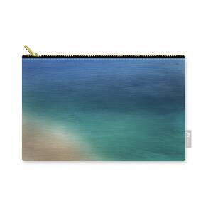 Calm Coast- Art by Linda Woods Carry-all Pouch for Sale by Linda Woods