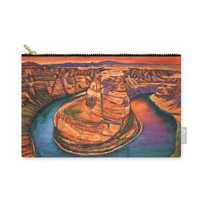 Saguaro Sunset Carry-all Pouch for Sale by Johnathan Harris