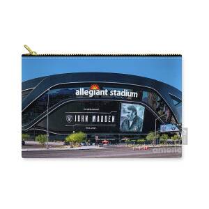 Al Davis Memorial Torch Side View Las Vegas Raiders Allegiant Stadium  Shower Curtain