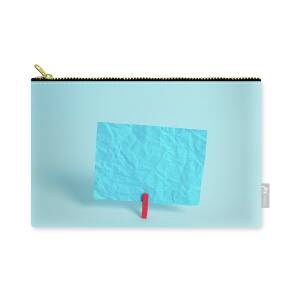 Rectangle square shaped colored paper in a light blue background