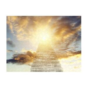 Stairway to heaven 6 Jigsaw Puzzle by Les Cunliffe - Pixels