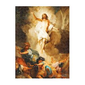 Study for the Resurrection for a paintin - Nicolas Bertin as art print or  hand painted oil.