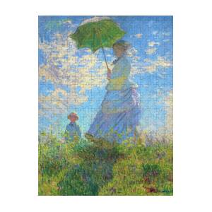 Jigsaw Puzzle For Adult Famous Oil Painting Monet Sunrise - Temu