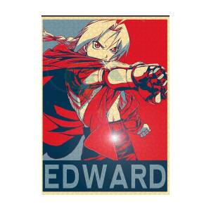 Fullmetal Alchemist Art Edward Elric Anime Poster by Anime Art - Fine Art  America