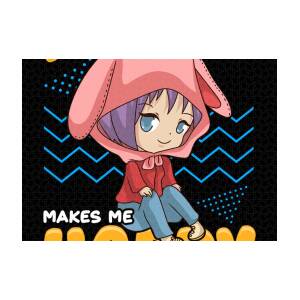 Anime Gifts for Teen Girls Just A Girl Who Loves #1 Jigsaw Puzzle