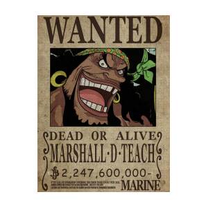 One Piece Wanted Poster - ROBIN Jigsaw Puzzle by Niklas Andersen