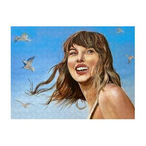 Taylor Swift Midnights Jigsaw Puzzle by Joel Tesch - Pixels Puzzles