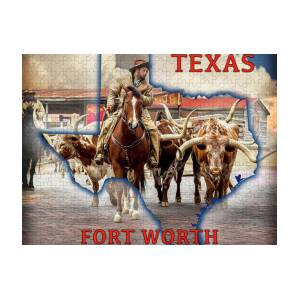 Fort Worth Stockyards - Puzzle - 500 PIECE – Fort Worth Locals