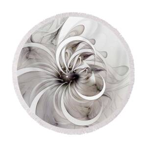 Mindscapes Round Beach Towel for Sale by Amanda Moore