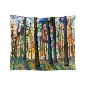 Spring Aspens Tapestry for Sale by Hailey E Herrera