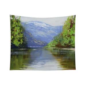 Maroon Bells Reflections Tapestry for Sale by Graham Gercken