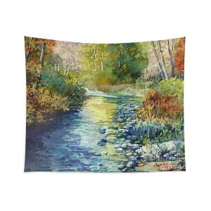 Creekside Tranquility Tapestry for Sale by Hailey E Herrera