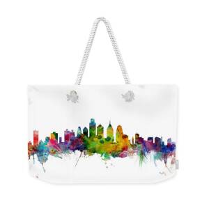New York Skyline Weekender Tote Bag for Sale by Michael Tompsett