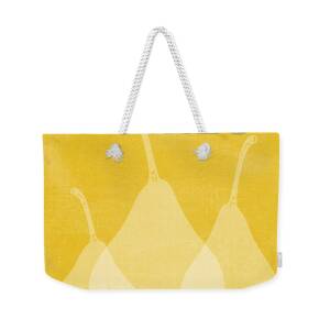 Yellow and Gray Garden Bloom Weekender Tote Bag for Sale by Linda Woods