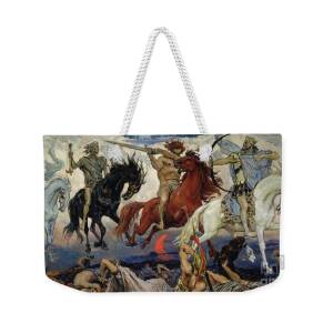 Una and Lion from Spensers Faerie Queene Weekender Tote Bag for Sale by ...