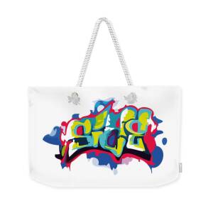 Abstract Graffiti Tote Bag by Michele Morrone - Fine Art America