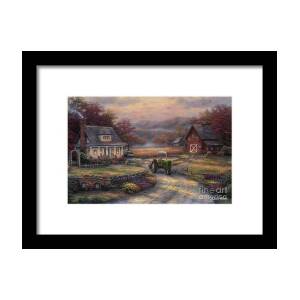 The Wind Takes You Back Framed Print by Chuck Pinson