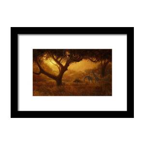 Mother and Son Framed Print by Lucie Bilodeau