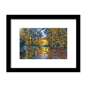 Schoharie Creek Framed Print by Kenneth Young