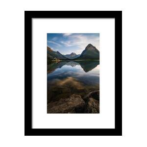 Glacier National Park Framed Print by Larry Marshall
