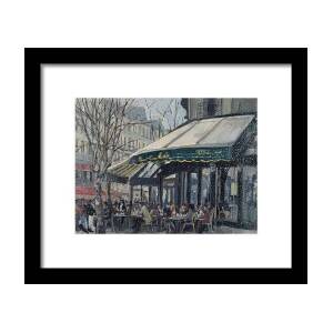 Cafe Terrace Arles Framed Print by Vincent van Gogh