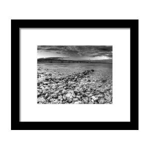 Twin Towers Of Northern Michigan Framed Print by Twenty Two North ...