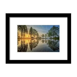 Staining Sea Of Clouds Framed Print by Hisashi Kitahara